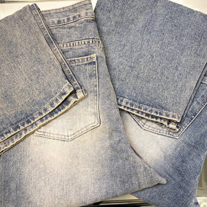 Vintage Washed Wide Denim Pants/ 1色