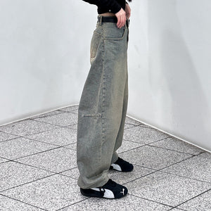 [BEST] VINTAGE BALLOON DENIM PANTS/ 2色