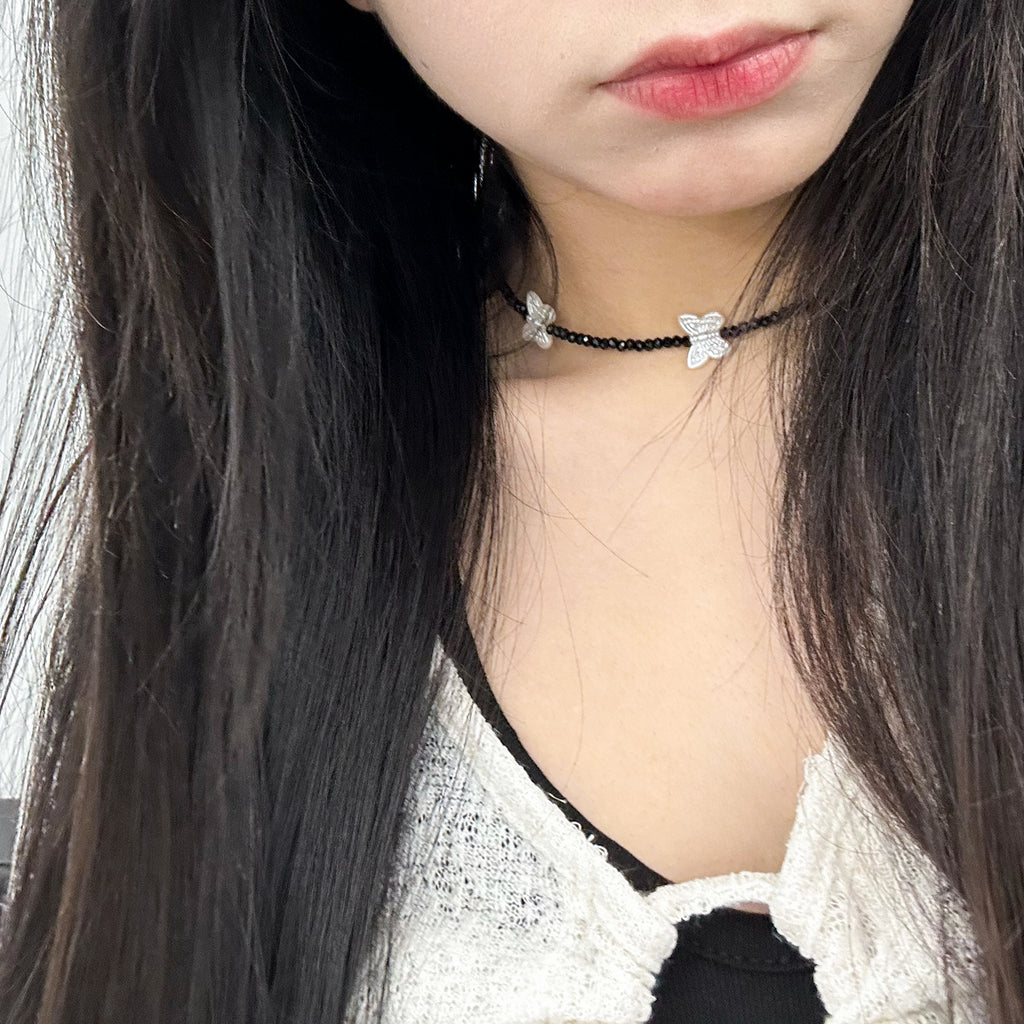 Y2K Butterflies Choker/ 2色