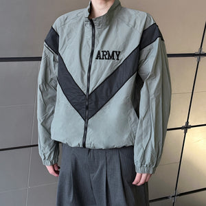 UNISEX OVERFIT ARMY NYLON JACKET/ 2色