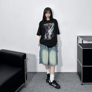 [UNISEX] MUSIC POWER OVERSIZE TEE/ 1色