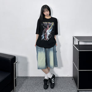 [UNISEX] MUSIC POWER OVERSIZE TEE/ 1色