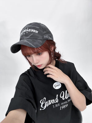 [UNISEX] UNPRINCIPLE CAP/ 2色