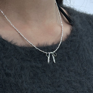 Ribbon Necklace/ 1色