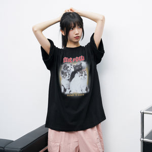 [UNISEX] HIGHWAY TO HEAVEN OVERSIZE TEE/ 2色