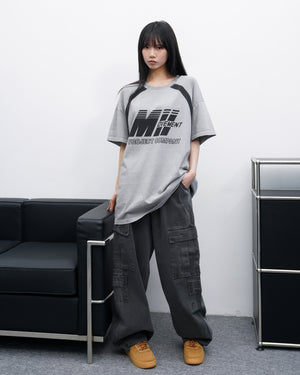 [UNISEX] Pigment Washed Multi Cargo Pants/ 2色