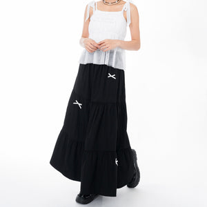 RIBBONS LONG SKIRT/ 1色