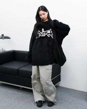 [UNISEX] Cargo Pin-tuck Banding Pants/ 2色