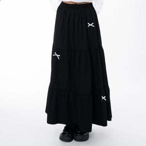 RIBBONS LONG SKIRT/ 1色