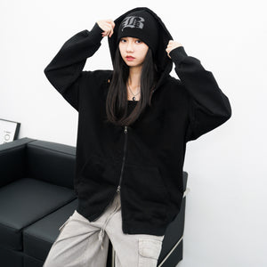 [UNISEX] Damage Oversize Jacket/ 2色