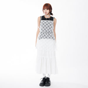 FIELD SHIRRING SLEEVELESS BLOUSE/ 3色