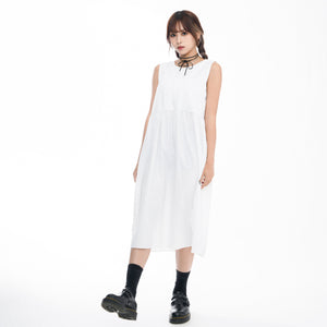 2WAY 3RIBBONS TANK TOP LAYERED DRESS/ 2色