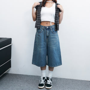 [BEST] 女生必入DAILY EASY BERMUDA DENIM PANTS/ 2色