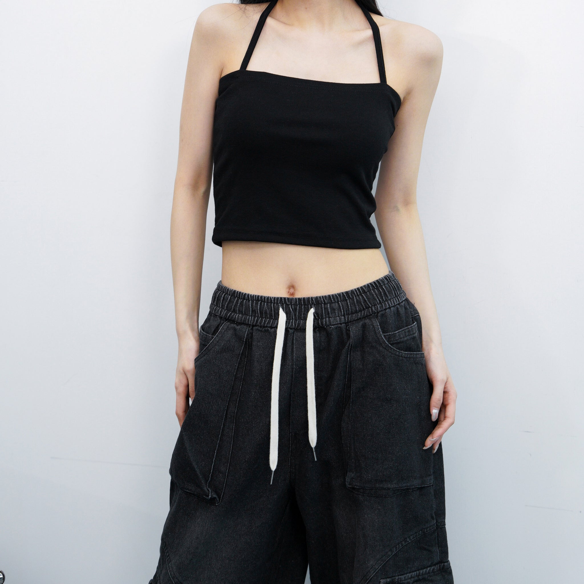 [UNISEX] 重磅MULTI-CARGO WORKER DENIM PANTS/ 1色