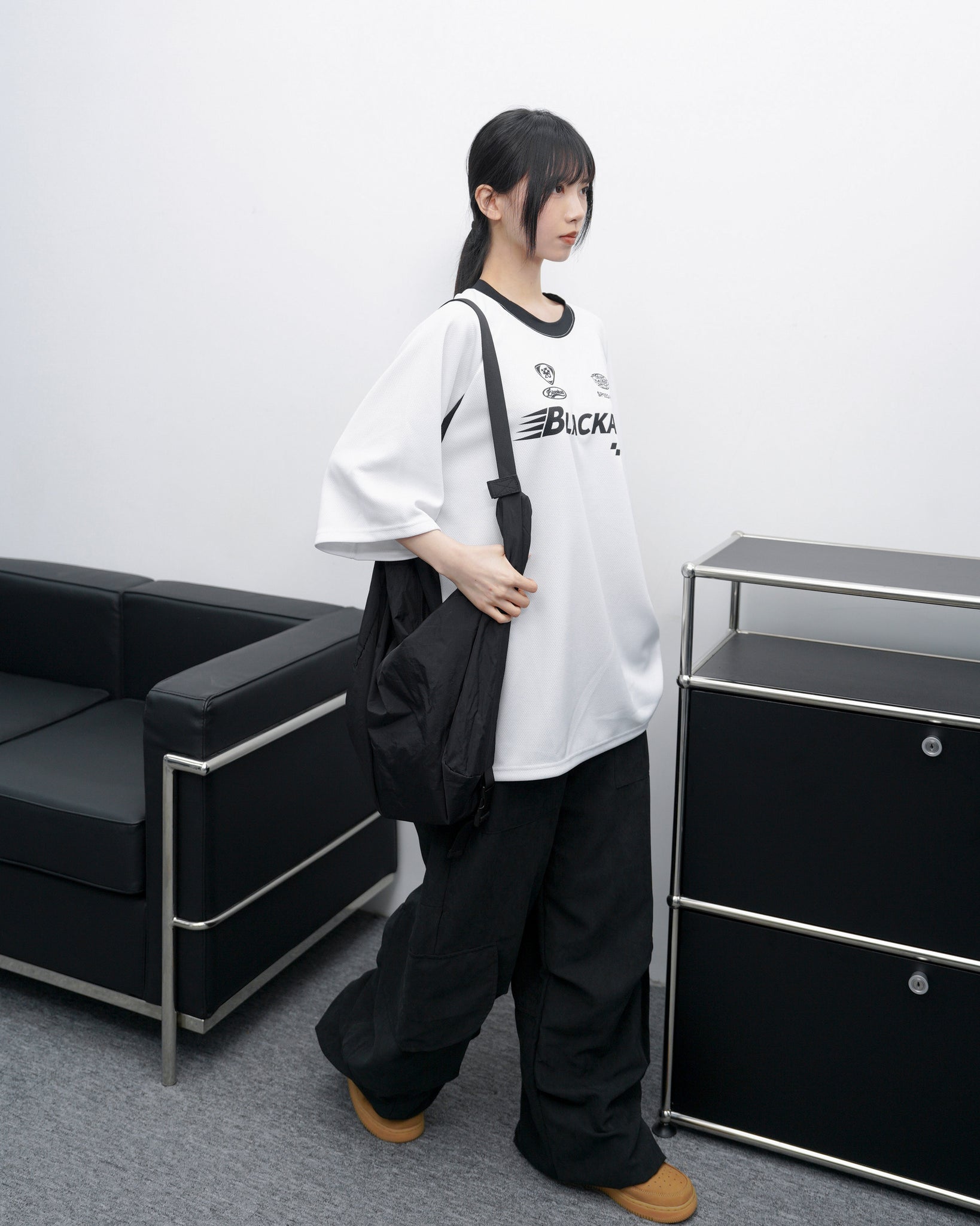 [UNISEX] BLACKAIR JERSEY TEE/ 2色