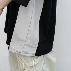 [UNISEX] SHARP OVERSIZE T-SHIRT/ 2色