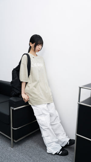 [UNISEX] MULTI CARGO NYLON PANTS/ 3色