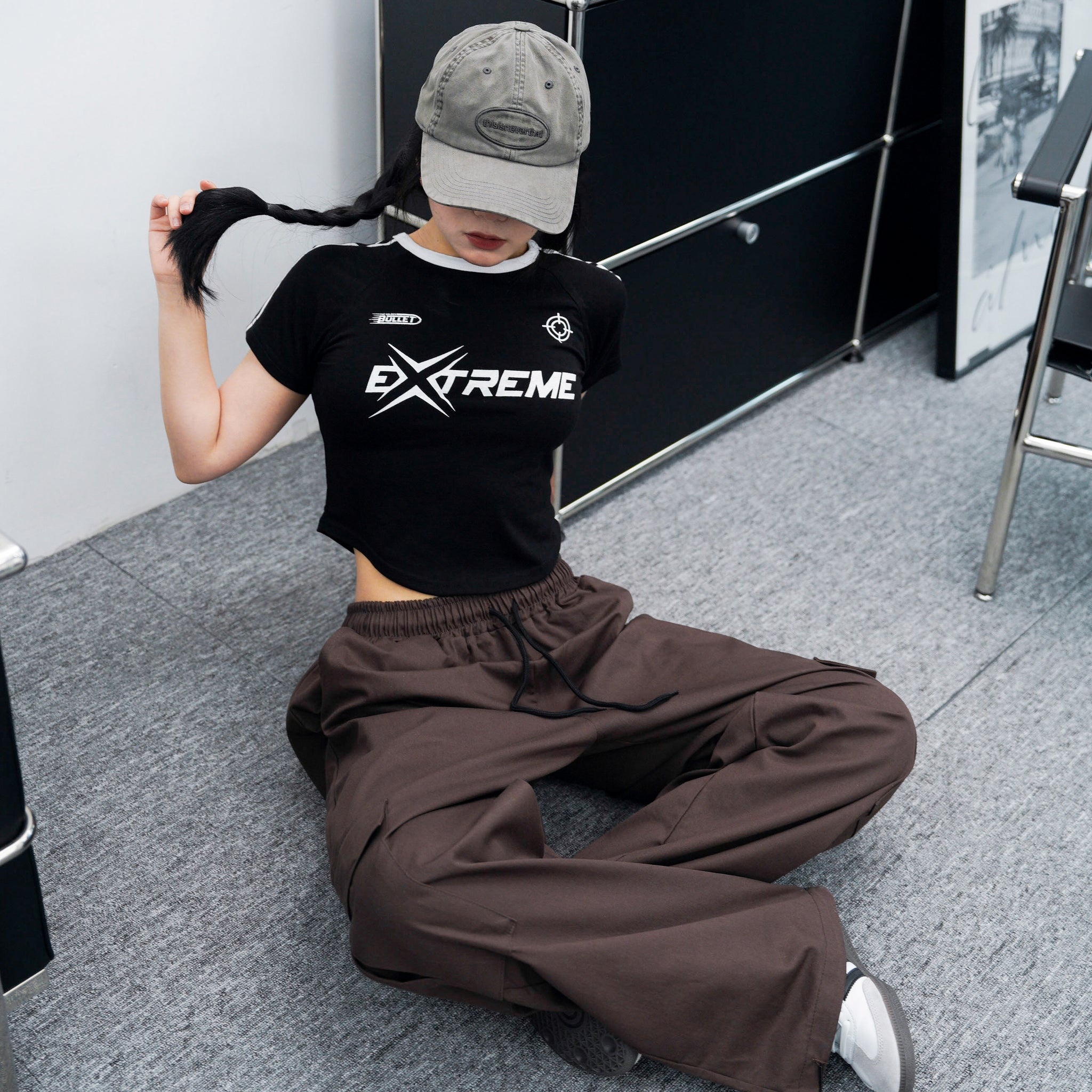 [UNISEX] String Cargo Pants/ 5色