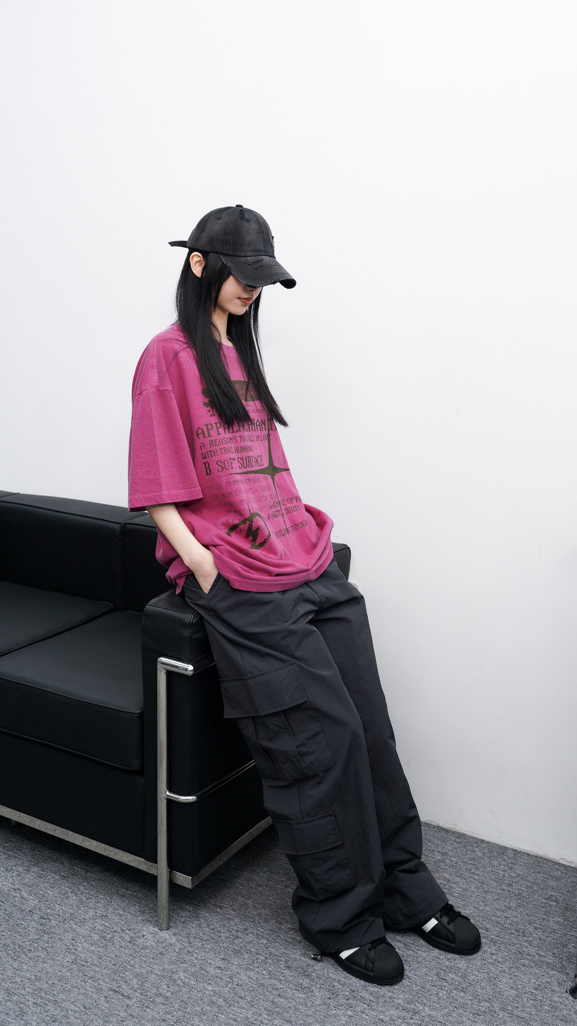 [UNISEX] MULTI CARGO NYLON PANTS/ 3色