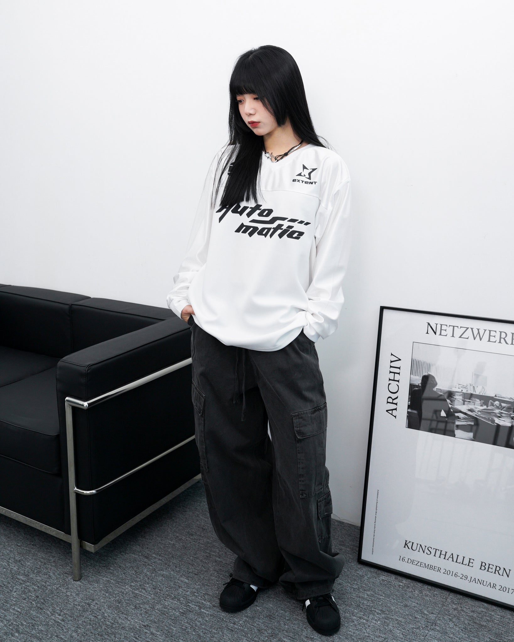 [UNISEX] Pigment Washed Multi Cargo Pants/ 2色