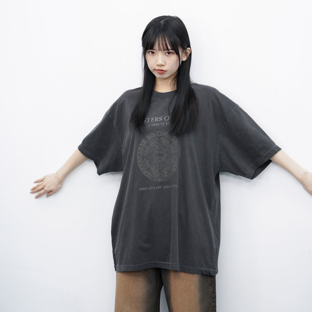 [UNISEX] THE SISTERS OF MERCY PIGMENT OVER T-SHIRT/ 1色