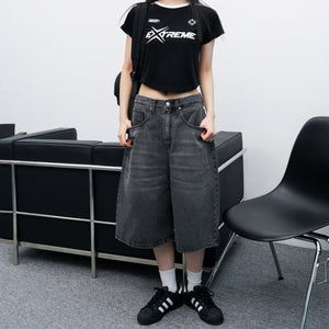 [BEST] 女生必入DAILY EASY BERMUDA DENIM PANTS/ 2色