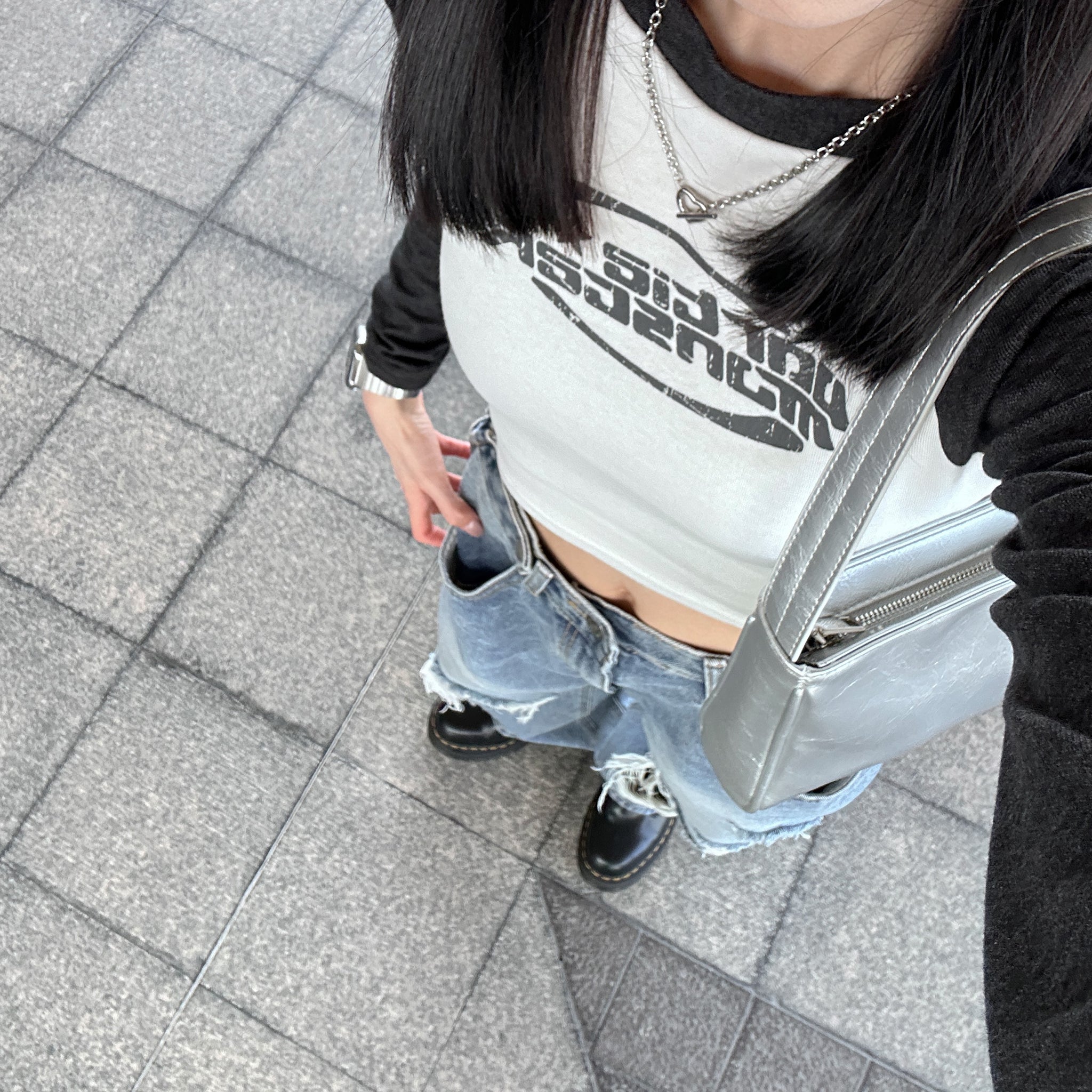 Rectangle Bag/ 2色