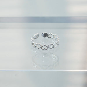 Heart Band Ring/ 1色